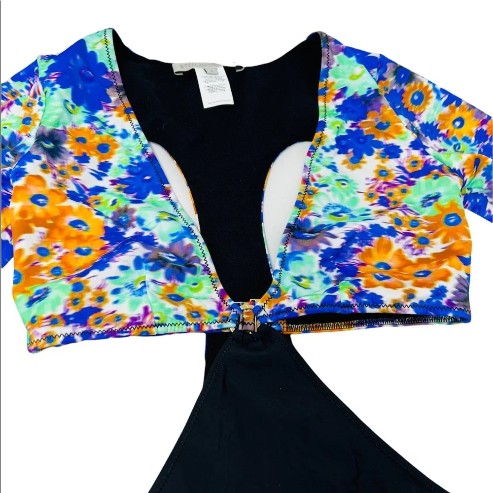 Stella McCartney**Floral Long Sleeve Monokini**Sm. $589 - Picture 3 of 6